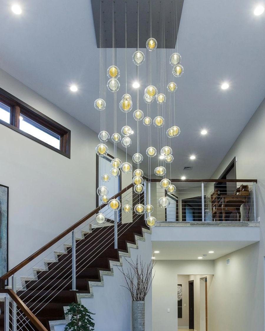 Drizzle Rectangle Chandelier-Chandelier-Manorlights