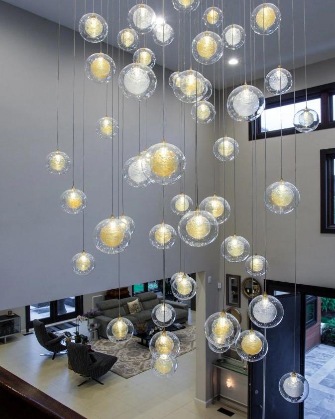 Drizzle Rectangle Chandelier-Chandelier-Manorlights