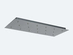 Drizzle Rectangle Chandelier-Chandelier-Manorlights