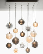 Drizzle Rectangle Chandelier-Chandelier-Manorlights