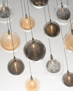 Drizzle Rectangle Chandelier-Chandelier-Manorlights
