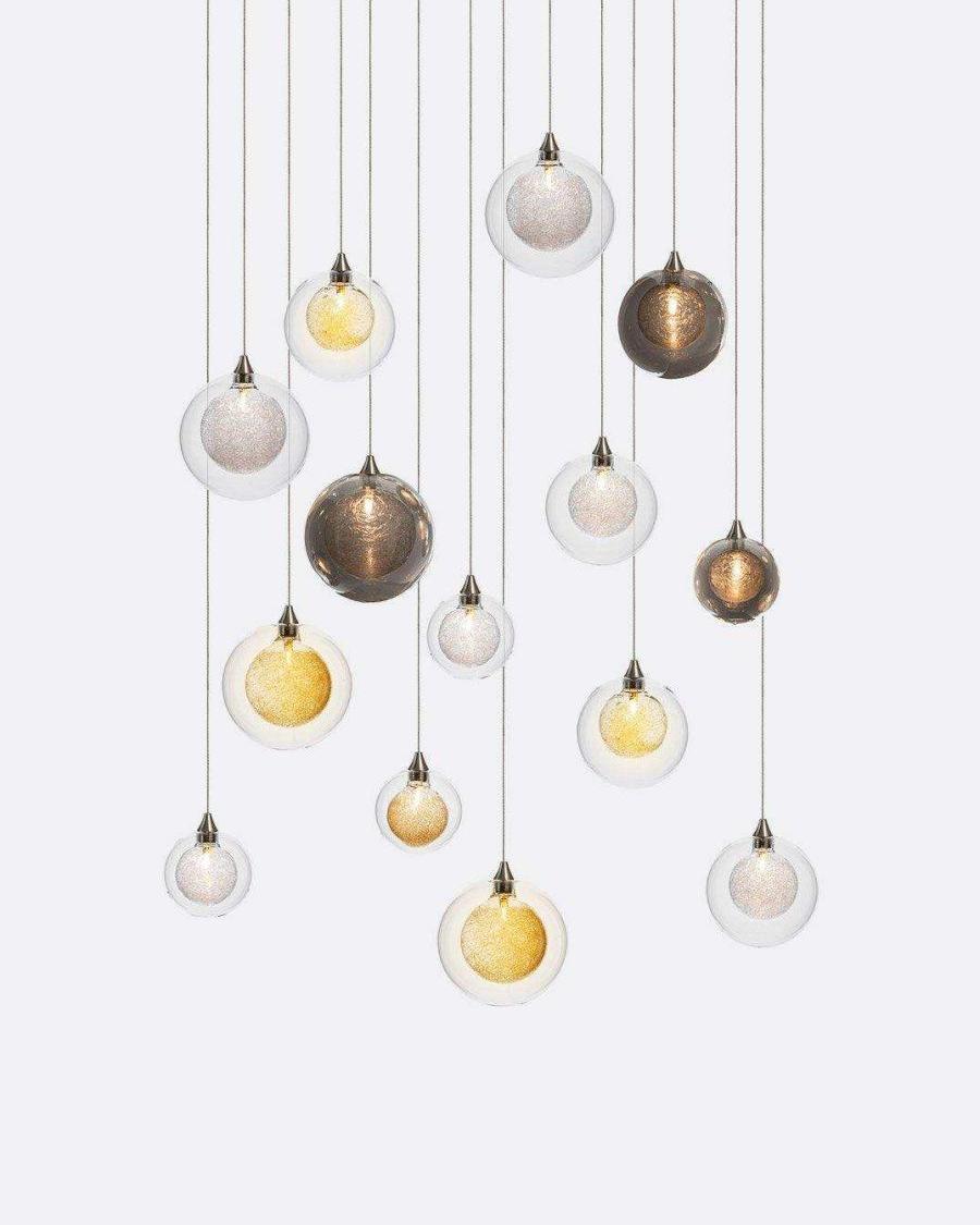 Drizzle Rectangle Chandelier-Chandelier-Manorlights