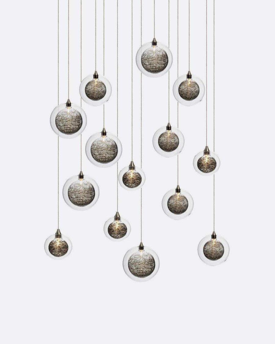 Drizzle Rectangle Chandelier-Chandelier-Manorlights