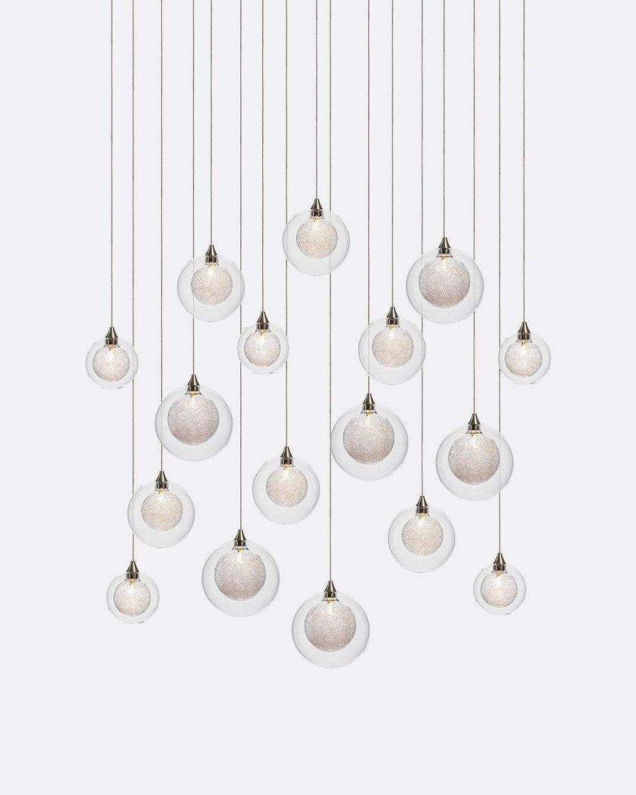 Drizzle Rectangle Chandelier-Chandelier-Manorlights