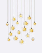 Drizzle Rectangle Chandelier-Chandelier-Manorlights