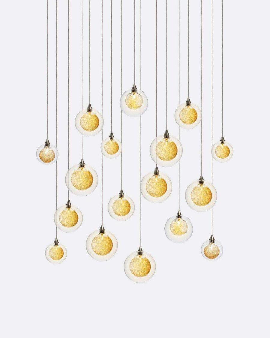 Drizzle Rectangle Chandelier-Chandelier-Manorlights