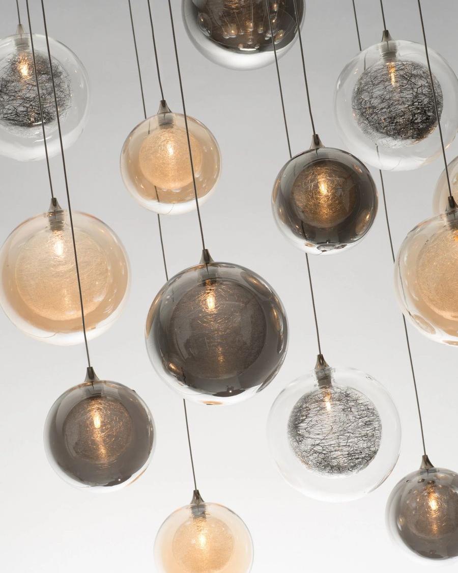 Drizzle Square Chandelier-Chandelier-Manorlights