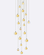 Drizzle Square Chandelier-Chandelier-Manorlights