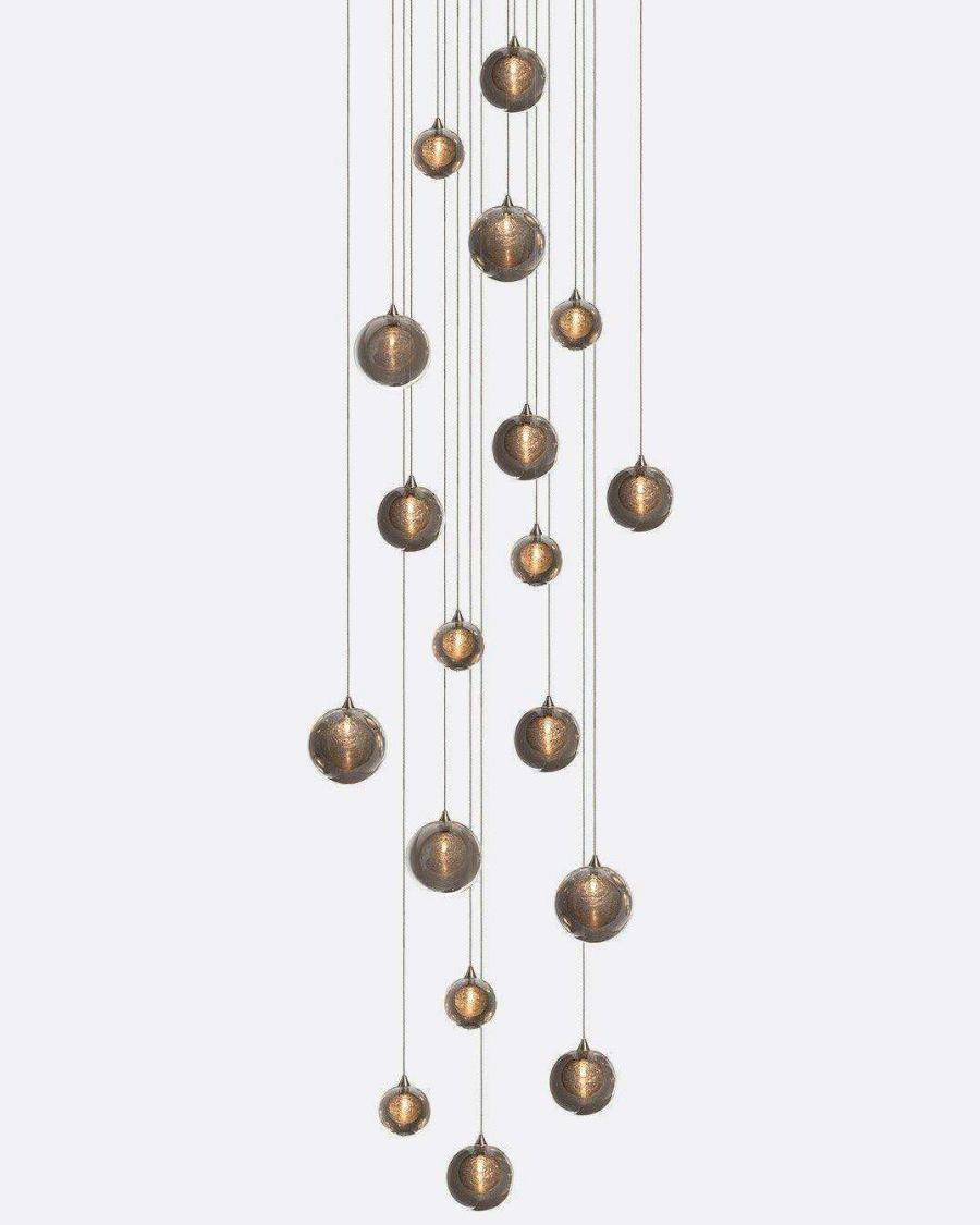 Drizzle Square Chandelier-Chandelier-Manorlights