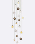 Drizzle Square Chandelier-Chandelier-Manorlights