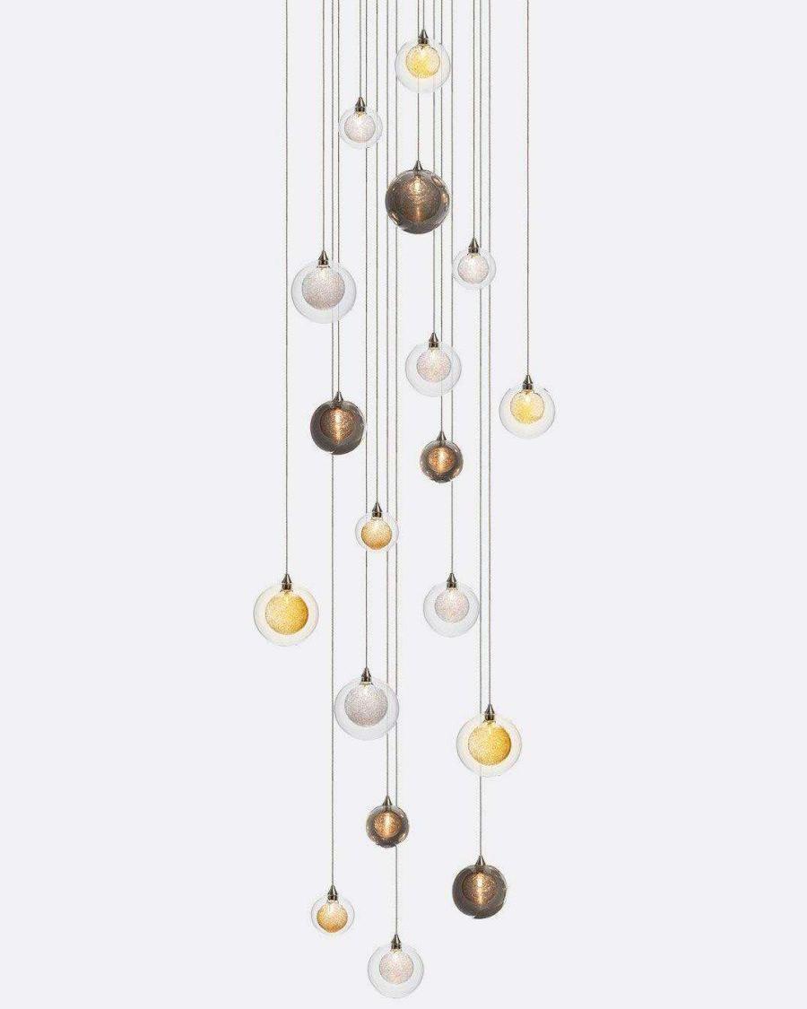 Drizzle Square Chandelier-Chandelier-Manorlights
