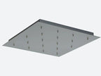 Dewdrop Square Chandelier-Chandelier-Manorlights