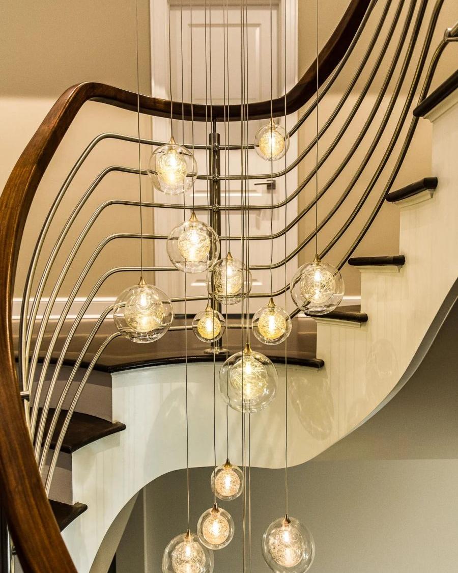 Drizzle Square Chandelier-Chandelier-Manorlights