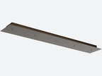 Dewdrop Small Rectangle Chandelier-Chandelier-Manorlights