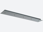 Dewdrop Small Rectangle Chandelier-Chandelier-Manorlights