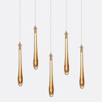 Dewdrop Small Rectangle Chandelier-Chandelier-Manorlights