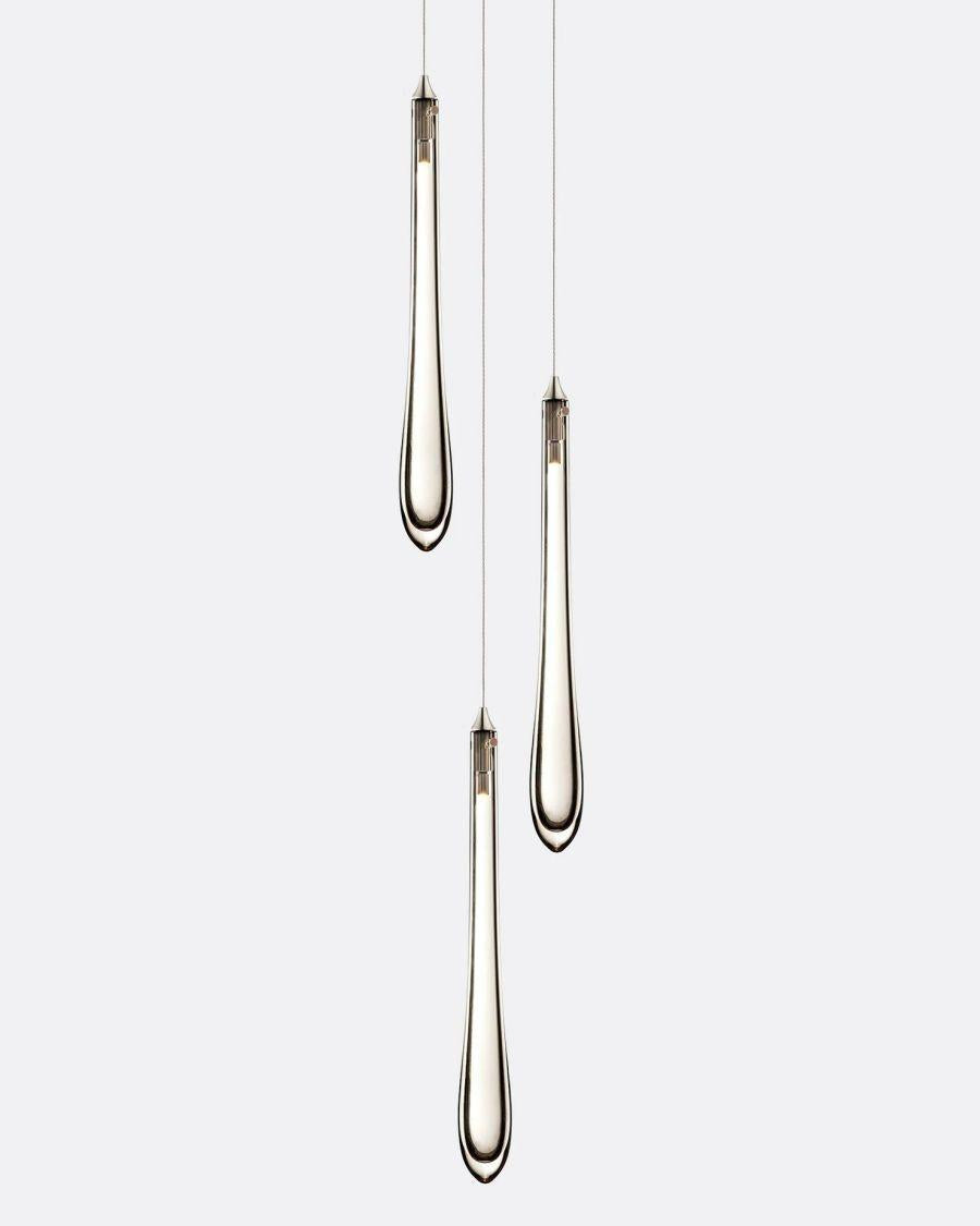 Dewdrop Small Round Chandelier-Chandelier-Manorlights