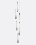 Dewdrop Small Round Chandelier-Chandelier-Manorlights