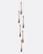 Dewdrop Small Round Chandelier-Chandelier-Manorlights