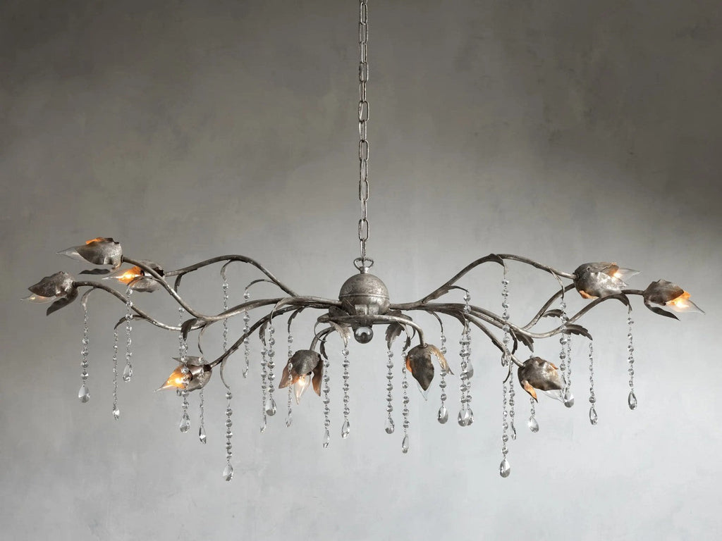 Uma Rectangular Chandelier-Chandelier-Manorlights
