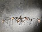 Uma Rectangular Chandelier-Chandelier-Manorlights