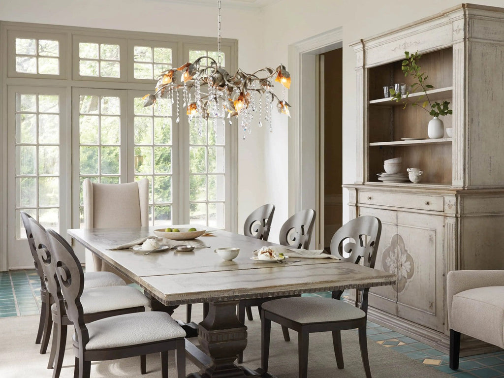 Uma Rectangular Chandelier-Chandelier-Manorlights