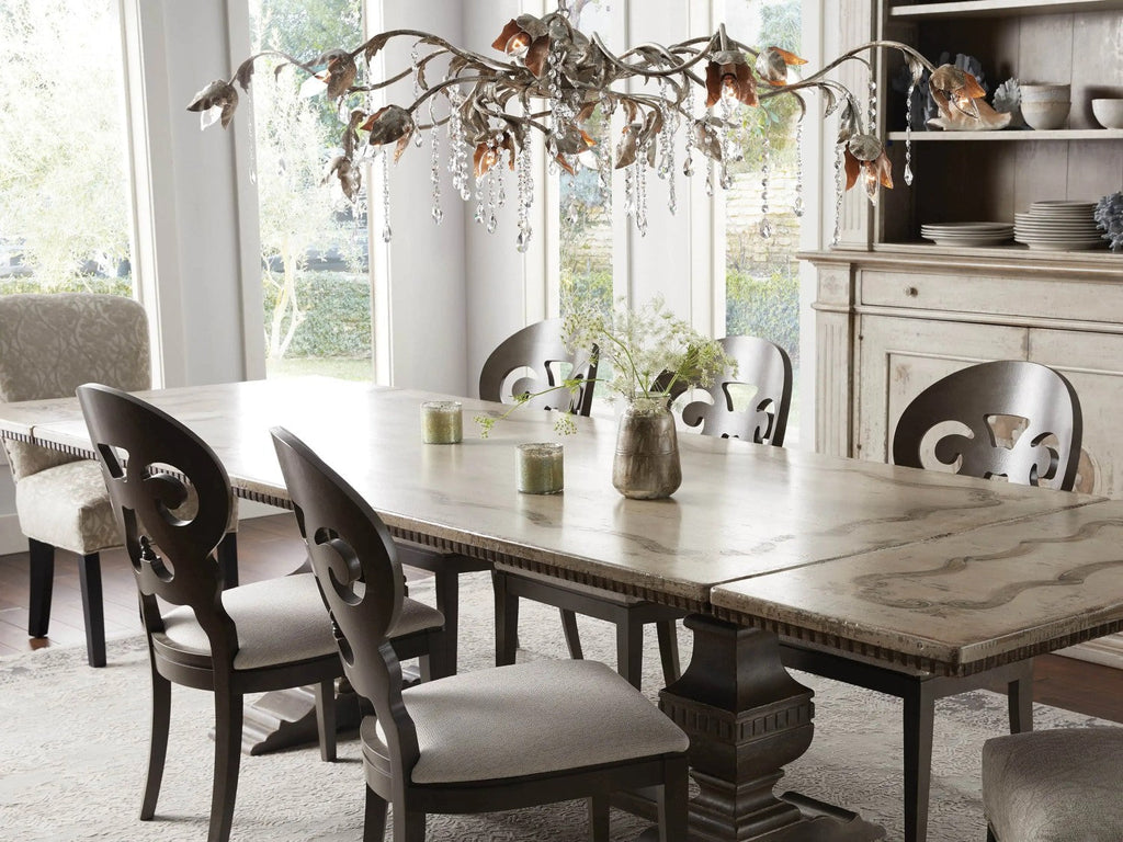 Uma Rectangular Chandelier-Chandelier-Manorlights