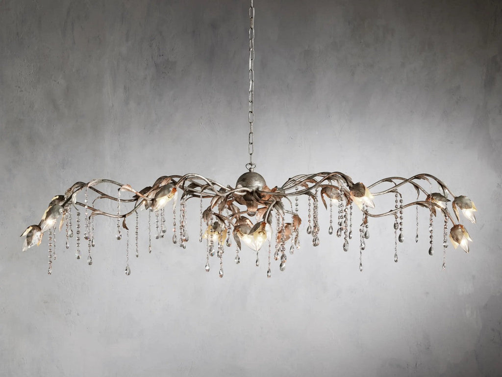Uma Rectangular Chandelier-Chandelier-Manorlights