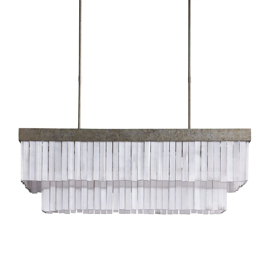 Eden Rectangular Chandelier-Chandelier-Manorlights