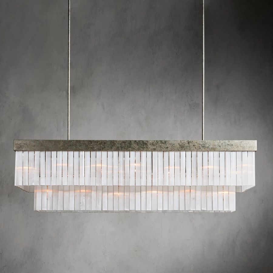 Eden Rectangular Chandelier-Chandelier-Manorlights