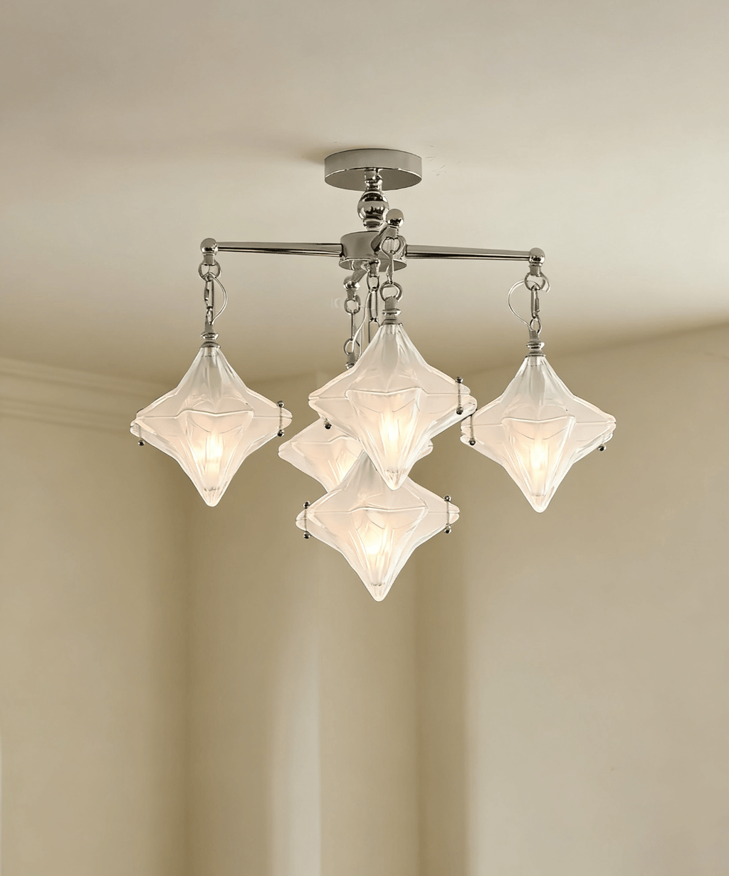 Elowen Prism Star Chandelier by Manor Lights