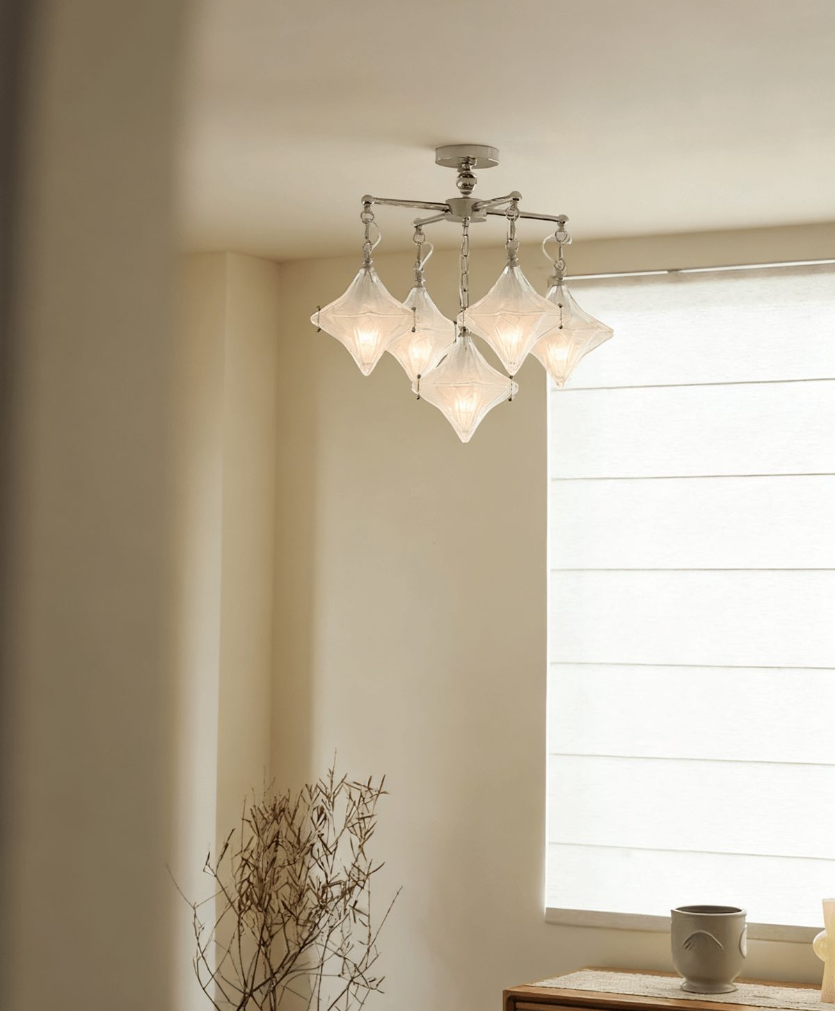Elowen Prism Star Chandelier by Manor Lights