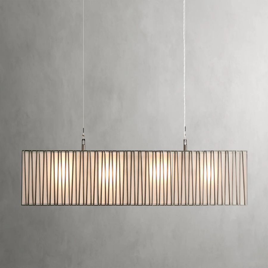 Forrest Rectangular Chandelier-Chandelier-Manorlights