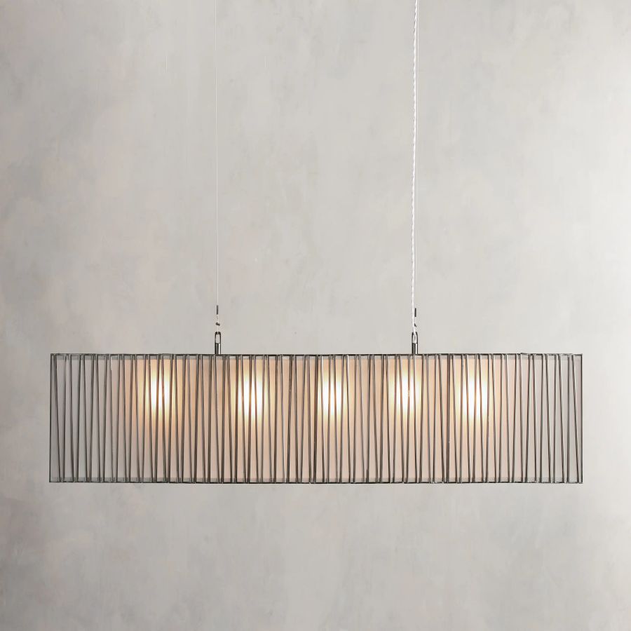 Forrest Rectangular Chandelier-Chandelier-Manorlights