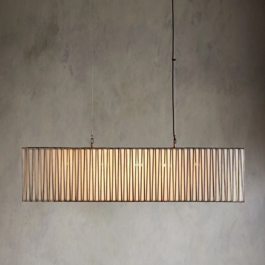 Forrest Rectangular Chandelier-Chandelier-Manorlights