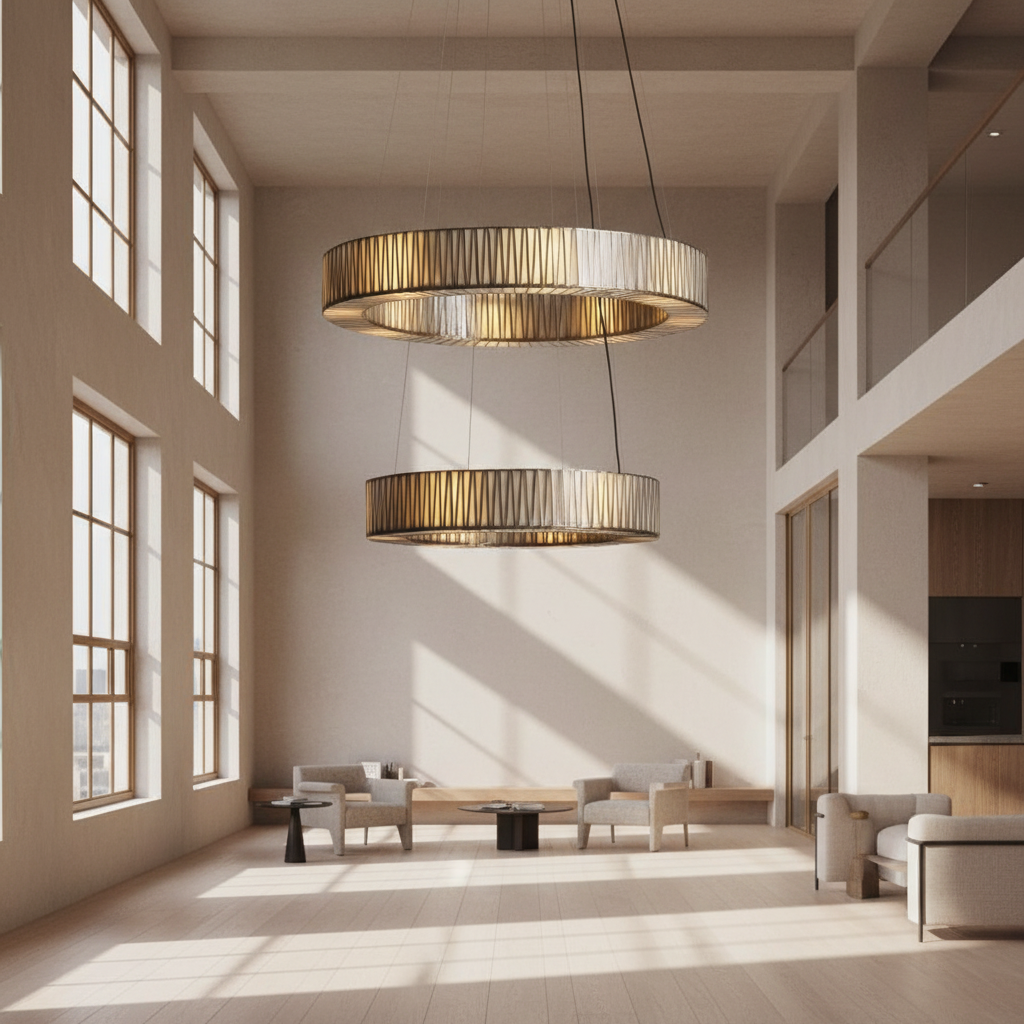 Forrest 2-Tier Round Chandelier-Chandelier-Manorlights
