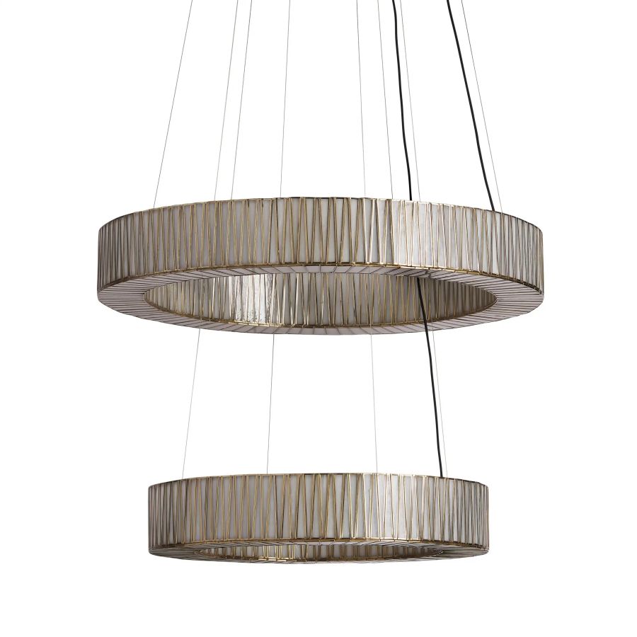 Forrest 2-Tier Round Chandelier-Chandelier-Manorlights