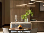 Faith Linear Chandelier-Chandelier-Manorlights