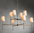 Gwyneth 2-Tier Round Chandelier-Chandelier-Manorlights