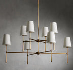 Gwyneth 2-Tier Round Chandelier-Chandelier-Manorlights