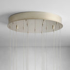 Gideon Round Chandelier-Chandelier-Manorlights