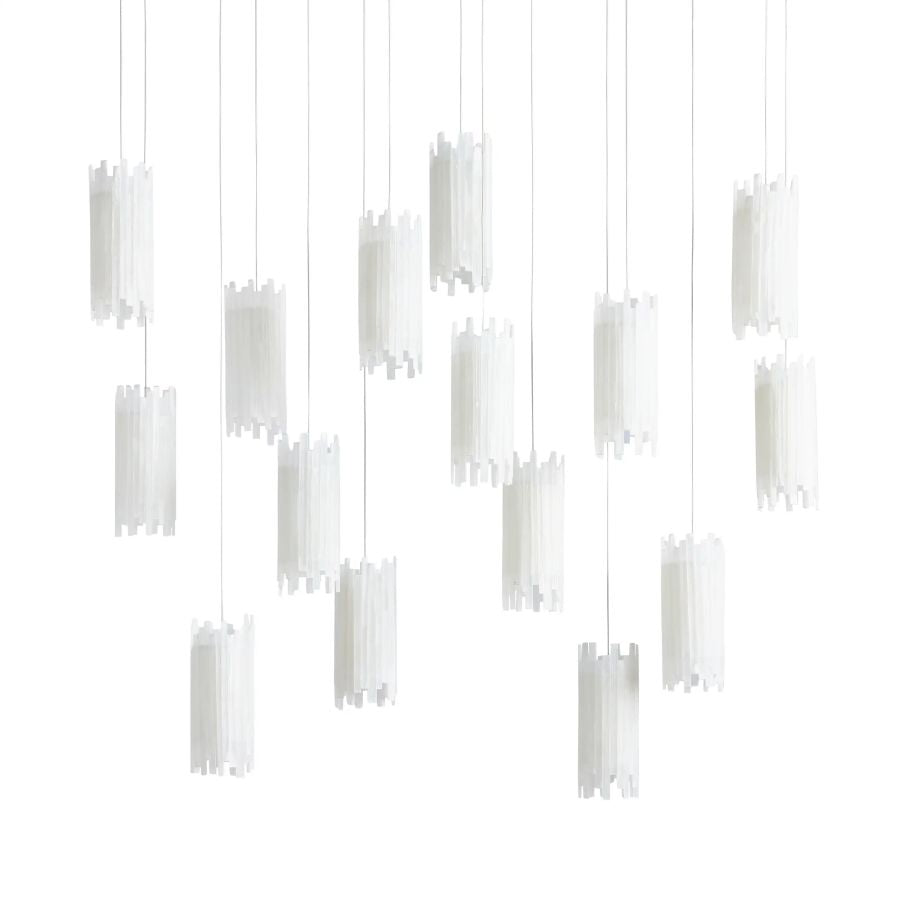 Gideon Rectangular Chandelier-Chandelier-Manorlights
