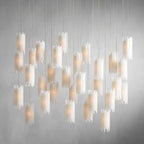 Gideon Rectangular Chandelier-Chandelier-Manorlights