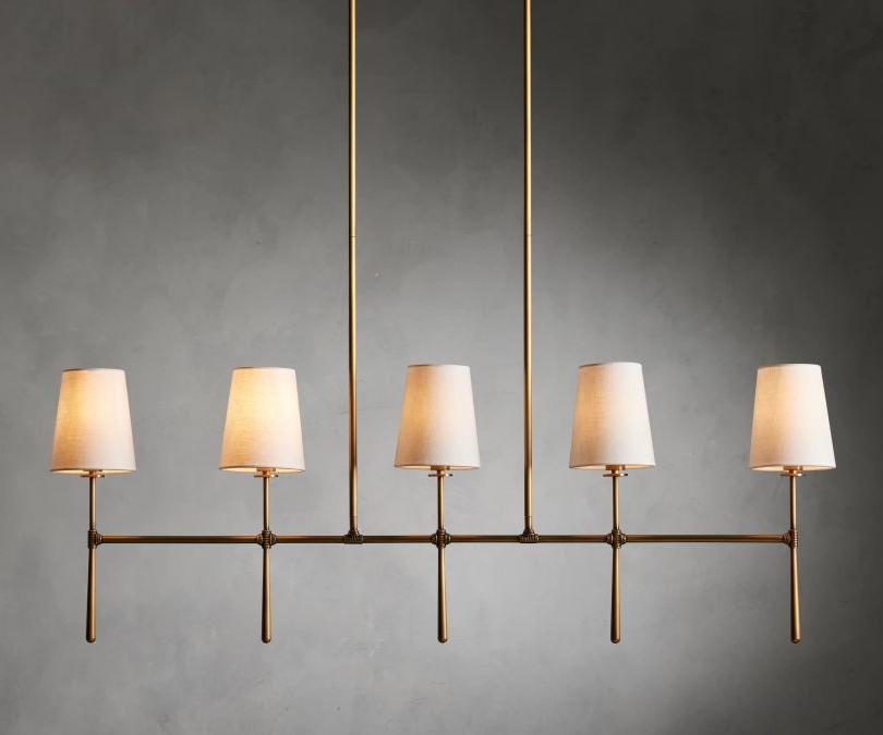 Gwyneth Linear Chandelier-Chandelier-Manorlights