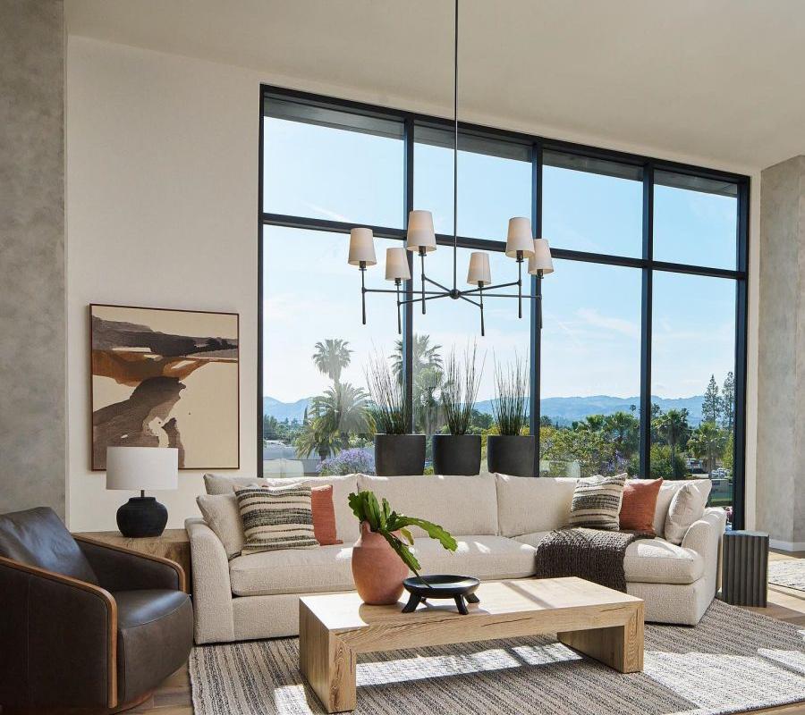 Gwyneth Round Chandelier-Chandelier-Manorlights