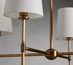 Gwyneth Round Chandelier-Chandelier-Manorlights