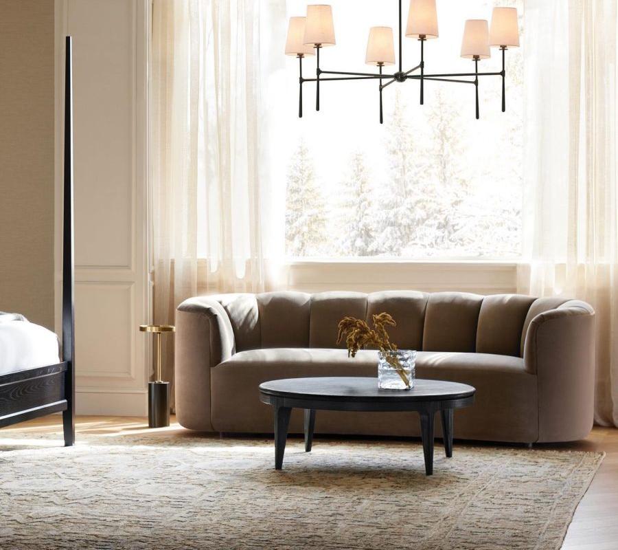 Gwyneth Round Chandelier-Chandelier-Manorlights