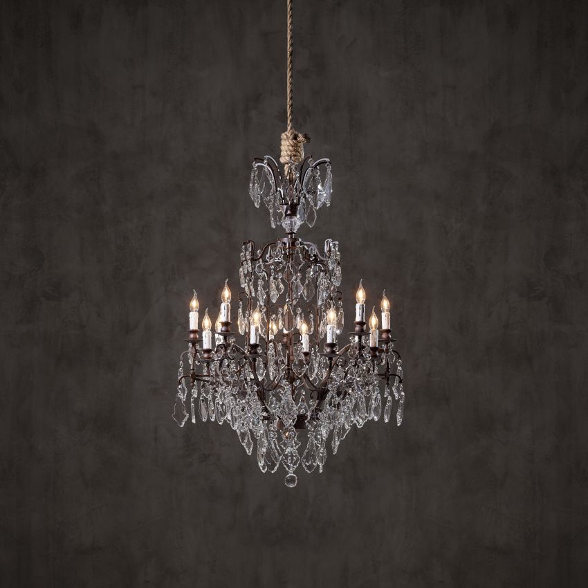 Galadriel Retro Chandelier-Chandelier-Manorlights