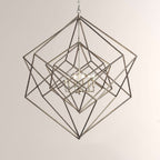 Geode Chandelier 44.25"-Chandelier-Manorlights