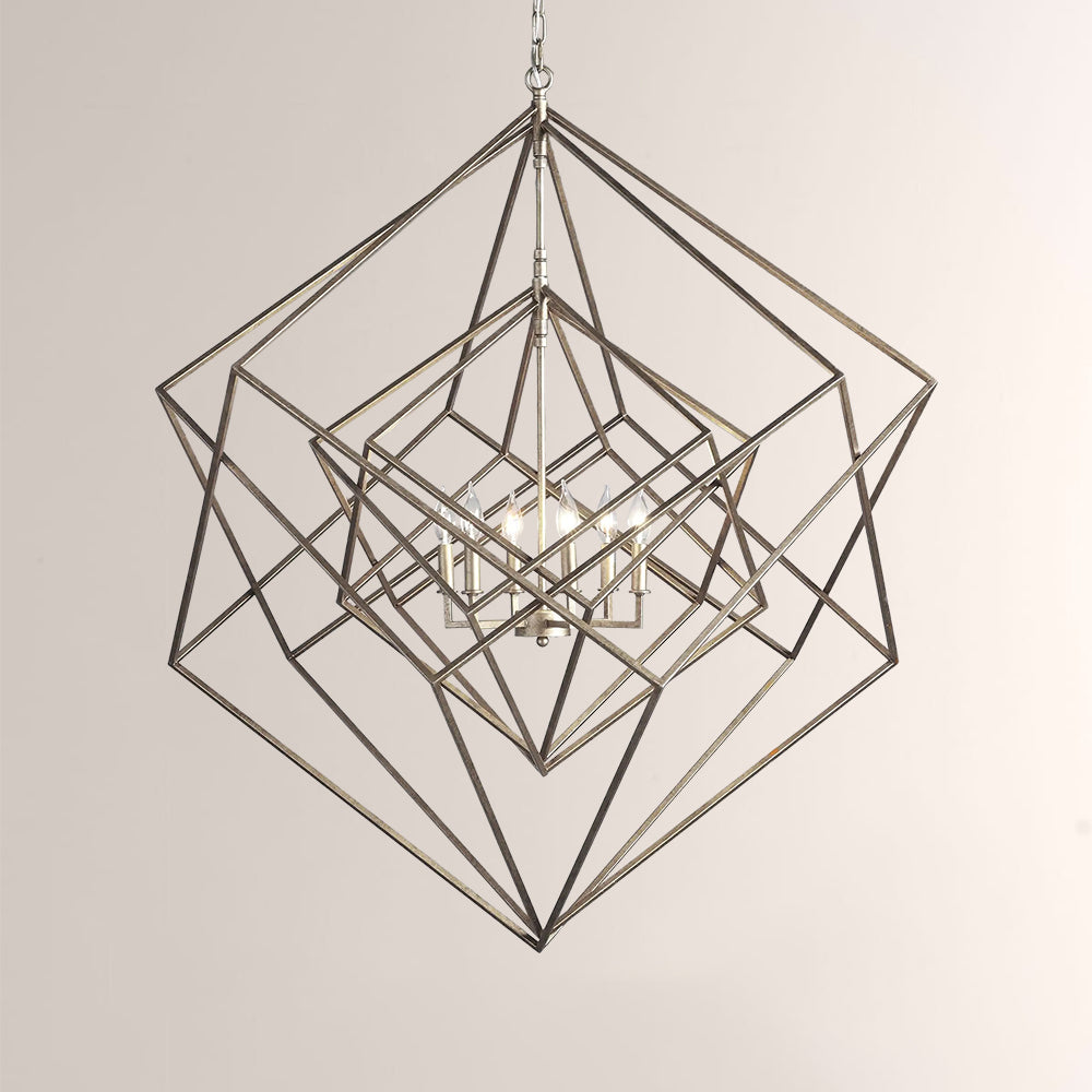 Geode Chandelier 44.25"-Chandelier-Manorlights